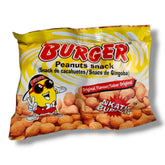 Burger Peanut Snack (Snack de cacahuetes/Snacs de Gingoba) - Nkatia Burger  Adomoo